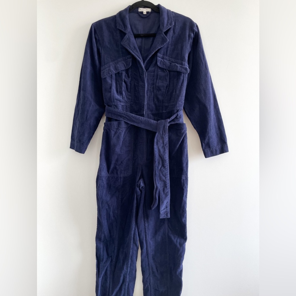 Alex Mill Corduroy Jumpsuit (Navy)